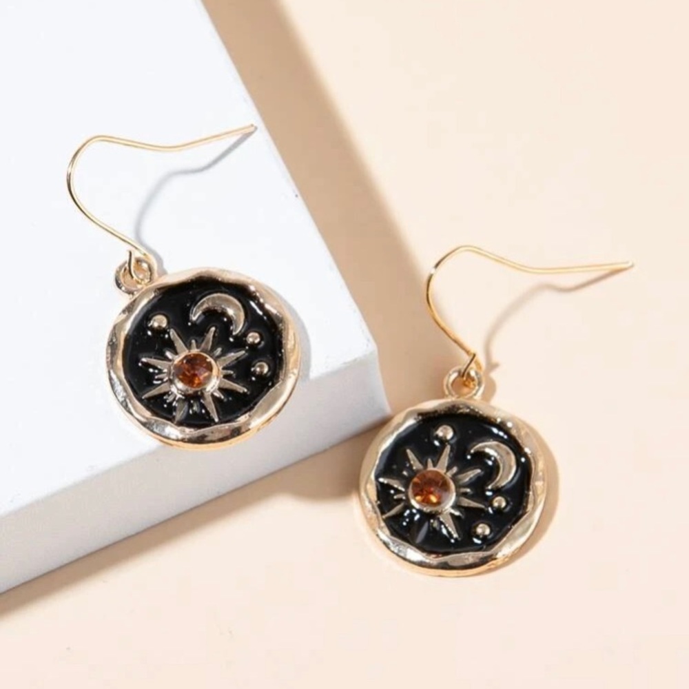 Sun Moon 🌙 Star 💫 Night Celestina Earrings